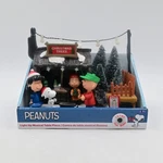 Kurt Adler Peanuts Musical Animated Christmas Tree Stand 7" Statue Nib. Fixed Price $46.80.
