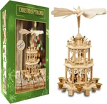 German Christmas Decoration Pyramid 18 Inches Nativity Scene. Holiday. Fixed Price $93.44.