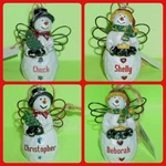 Ganz Christmas Ornament Snowman Angel Wings Woodland Choose Jb. Fixed Price $6.99.