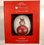 Christmas Ornament, Royal Worcester Wrendale Designs Uk, Ho Mouse. Fixed Price $11.99.