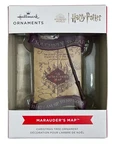Hallmark Harry Potter The Marauder S Map & Magic Wand Ornament Nib. Fixed Price $20.88.