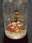 Large Disney Holiday Lantern Christmas Snow Dome Mickey Minnie Globe GLITTER2023. Fixed Price $59.99.