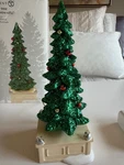 Department 56 Village Accessories Lit Animated Town Center Tree. Fixed Price $30.00.