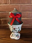 Pfaltzgraff The Winterberry Collection Christmas Resin Candle Holder. Fixed Price $17.97.