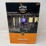 Halloween Gemmy 6 Ft Swirling Light Fire & Ice Spider Web Airblown Inflatable. Fixed Price $69.99.