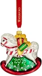 Waterford 249724 Nostalgic Baby's First Rocking Horse Ornament. Fixed Price $44.00.