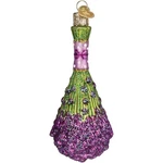 Old World Christmas Glass Ornament, Bunch Of Lavender, 4.5" (with Owc Gift Box). Fixed Price $21.05.