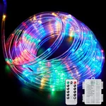 Ollivage Led Rope Lights Outdoor String Battery Pack, Multi COLOR-1P. Fixed Price $14.52.
