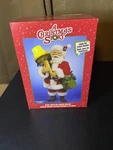 Fabriche Christmas Story Santa With Lighted Leg Lamp Figurine 10 Inch CS5154. Fixed Price $65.00.