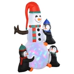 Homcom 6' Christmas Holiday Yard Inflatable Outdoor Light Up Led Xmas Decoration. Fixed Price $83.25.