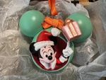 New Walt Disney Santa "mickey Mouse" Icon Sketchbook 2023 Ornament Nwt. Fixed Price $16.95.