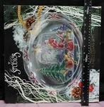 Crystal Clear Studios 1992 Christmas Joy 14" Round Platter #312230 X1166. 714M. Fixed Price $39.99.