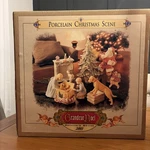 Grandeur Noel Collector's Edition 2001 Porcelain Christmas Scene Original Box. Fixed Price $125.00.