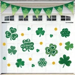 Jarthenaamcs 24PCS St. Patrick's Day Garage Decoration Magnet Stickers Green. Fixed Price $21.39.