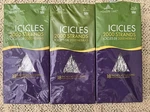 Lot Of 3 Holiday Time Christmas Tree Tinsel Icicles Silver 2,000 Strands 18. Fixed Price $6.48.