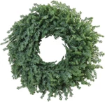 24" Artificial Cedar Christmas Wreath - Lush Holiday Decor For Home & Porch. Fixed Price $83.99.