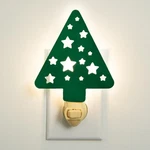Starry Christmas Punched Metal Night Light -ctw. Fixed Price $9.99.