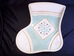 Christmas Stocking Canape Plate Believe The Magic Bella Casa Ganz. Fixed Price $12.95.