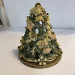 Vintage Holiday Workshop Angels Spirit Of Christmas Tree Candle Tea Light. Fixed Price $11.99.