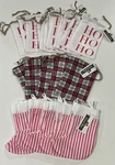 New Christmas Favor Bags, Holiday Gift Bag, Stocking, Drawstring 7" Lots. Fixed Price $27.50.