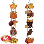 Croblissful Thanksgiving Porch Banner - Fall Welcome Door Sign Decor. Fixed Price $23.99.
