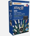 Sylvania Platinum Color Changing Led Mini Lights - 100 Count Open Box. Fixed Price $19.99.