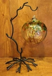 New Wrought Iron Twig Tree Ornament Display Stand Sleek Black Finish 491. Fixed Price $28.99.