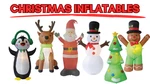 4 Ft Inflatable Led Lighted Indoor Outdoor Snowman Reindeer Santa Christmas Tree. Fixed Price $13.59.