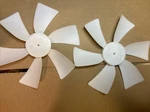 Replacement Vent Fan Blades Lot Of 2 Rv Camper Trailer New Old Stock. Fixed Price $9.99.