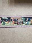 Manual Woodworkers & Weavers Table Tapestry Runner First Christmas. Fixed Price $19.99.