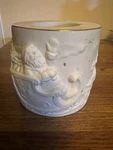 Lenox Santa's Radiant Holiday Candle Holder Ornamental Votive Tealight. Fixed Price $11.00.