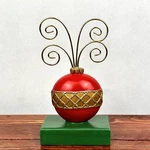 Lot Of 4 Christmas Photo Card Holder Ornament Gold Wire 5 American Greetings. Fixed Price $32.12.