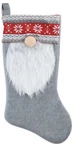 Christmas Stocking W Hanging Loops 18 HX9. Fixed Price $7.99.