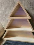 Target Bullseye's Playground Christmas Wooden Display Decor Wall Shelf 12 Craft. Fixed Price $15.00.