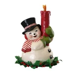 Holly Berry Snowman Candle By Bethany Lowe Designs. Fixed Price $191.95.