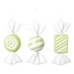 Vickerman 7.5"-8" Lime Candy Assortment 3/BAG. Fixed Price $35.81.