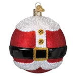 Old World Christmas Mr. Claus Round (54508) Glass Ornament W/ Owc Box. Fixed Price $22.39.