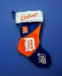 Forever Collectibles Detroit Tigers Christmas Stocking Genuine Mlb Merchandise. Fixed Price $17.50.