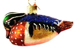 Old World Christmas Wood Duck Ornament W/ Owc Gift Box. Fixed Price $17.97.
