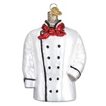 Old World Christmas Glass Blown Ornament, Chef's Jacket (with Owc Gift Box). Fixed Price $15.36.