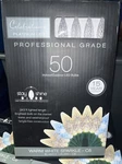 Celebrations Platinum Led C6 Warm White 50 Ct String Christmas Lights 25 Ft.. Fixed Price $9.90.