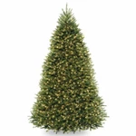 'feel Real' Pre-lit Artificial Christmas Tree Includes Pre-strung White Lights. Fixed Price $399.56.