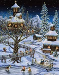 Woodland Holiday Advent Calendar (countdown To Christmas) By Vermont.... Fixed Price $18.98.