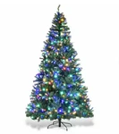 Costway 8 Ft. Pre-lit Led Premium Hinged Artificial Christmas Tree With 750. Fixed Price $165.75.