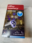 New Gemmy Led Projection Snowflurry White/blue Light Show Indoor/outdoor. Fixed Price $18.00.