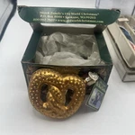 Old World Christmas Glass Blown Ornament, Pretzel (with Owc Gift Box). Fixed Price $12.99.