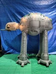 9' Gemmy Airblown Inflatable Star Wars At-at Walker W/ Christmas Light Strings. Fixed Price $199.95.