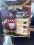 Mars M&m Red Nutcracker Candy Dispenser Limited Edition Holiday Collectible. Fixed Price $25.00.