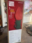 3 Ft. Battery Operated Led Jumbo Red Bulb Holiday Yard Decor Prop Home Accents. Fixed Price $80.00.