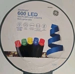 Ge Staybright 600-COUNT Multicolor Micro Led Christmas String Lights. Fixed Price $49.98.